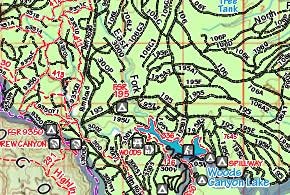 Arizona Hunt Unit 04A Map Hunting/Recreation Map - Wide World Maps & MORE!