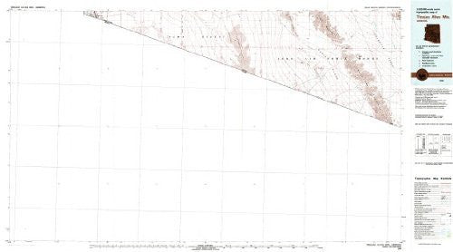 Tinajas Atlas Mts. Arizona 1:100,000-scale USGS Topographic Map: 30 X 60 Minute Series (1980) - Wide World Maps & MORE!