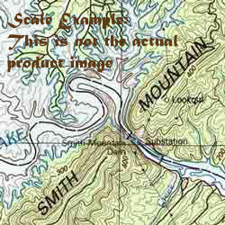 Surface Management Status 1:100,000-Scale Topographic Map of Nogales, Arizona - Wide World Maps & MORE!