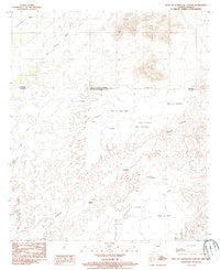 West of Guadalupe Canyon, Arizona - Sonora (7.5'×7.5' Topographic Quadrangle) [Map] United Stated Geological Survey - Wide World Maps & MORE!