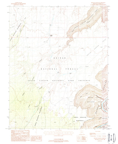 Buffalo Ranch, AZÊ7.5' PE 1988 [Map] United States Geological Survey - Wide World Maps & MORE!