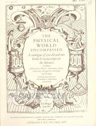 PHYSICAL WORLD ENCOMPASSED. A CATALOGUE OF 250 OLD AND RARE BOOKS.|THE [Paperback] None Stated - Wide World Maps & MORE!