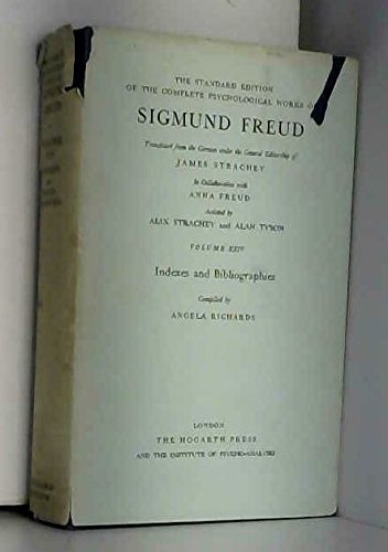 The Standard Edition of the Complete Psychological Works of Sigmund Freud Volume XXIV: Indexes and Bibliographies [Unknown Binding] unknown author - Wide World Maps & MORE!