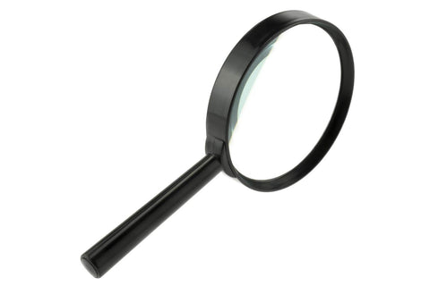 SE 4" 2x Handheld Magnifier - MH7013C - Wide World Maps & MORE!