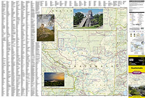 Guatemala Map (National Geographic Adventure Map, 3110) [Map] National Geographic Maps - Adventure - Wide World Maps & MORE!