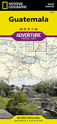 Guatemala Map (National Geographic Adventure Map, 3110) [Map] National Geographic Maps - Adventure - Wide World Maps & MORE!
