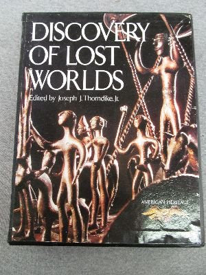 Discovery of Lost Worlds [Hardcover] Thorndike, Joseph J - Wide World Maps & MORE!