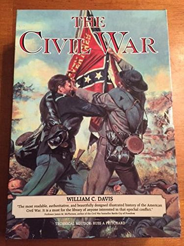 The Civil War: Rebels and Yankees - The Commanders of the Civil War; the Battlefields of the Civil War; the Fighting Men of the Civil War (Complete 3-Volume Set in Matching Slipcase) [Paperback] Davis, William C. - Wide World Maps & MORE!