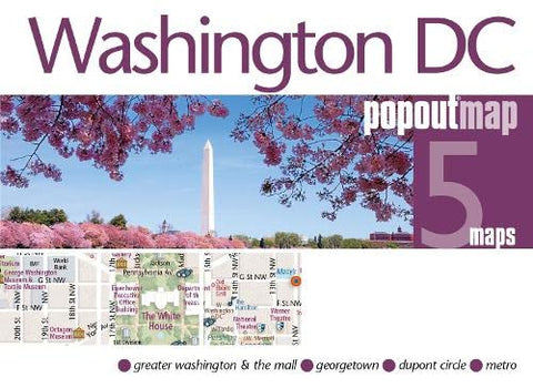 Washington DC PopOut Map (PopOut Maps) PopOut Maps - Wide World Maps & MORE!