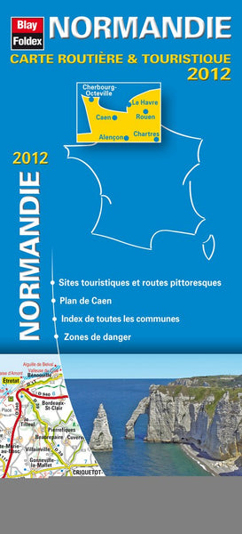 Normandie (édition 2012) [Map] - Wide World Maps & MORE!