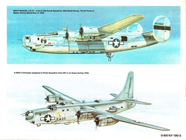 B-24 Liberator in Action (Aircraft) Larry Davis; Perry Manley and Don Greer - Wide World Maps & MORE!