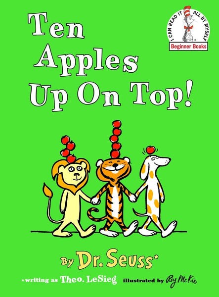 Ten Apples Up On Top! [Hardcover] Dr. Seuss - Wide World Maps & MORE!