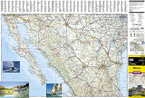 Mexico Map (National Geographic Adventure Map, 3108) [Map] National Geographic Maps - Adventure - Wide World Maps & MORE!