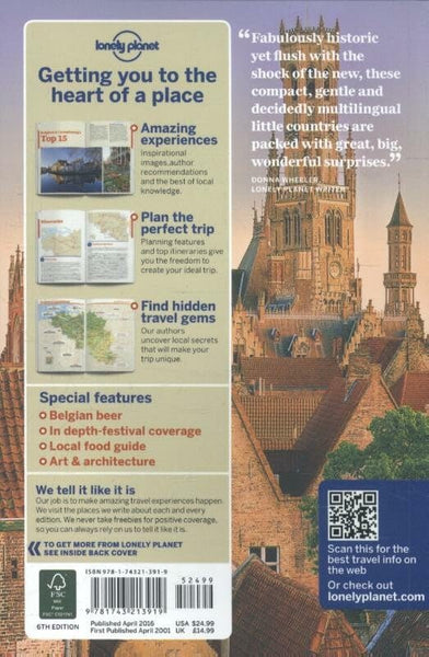 Lonely Planet Belgium & Luxembourg (Multi Country Guide) Lonely Planet; Smith, Helena; Symington, Andy and Wheeler, Donna - Wide World Maps & MORE!