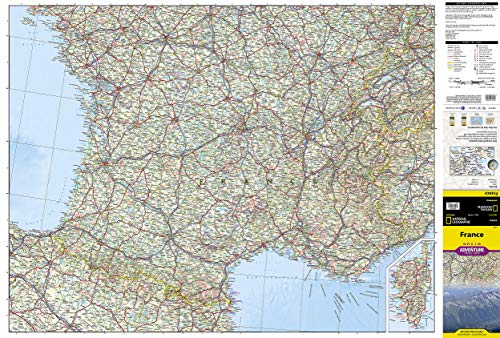 France Map (National Geographic Adventure Map, 3313) [Map] National Geographic Maps - Adventure - Wide World Maps & MORE!