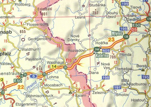 Česká republika, automapa 1:500 000 =: Autokarte = Road map = Carte routière (Czech Edition) Kartografie Praha (Firm) - Wide World Maps & MORE!