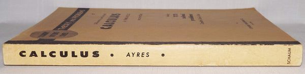 Theory & Problems in Differential & Integral Calculus, 2nd Edition; [Paperback] Frank Ayres - Wide World Maps & MORE!