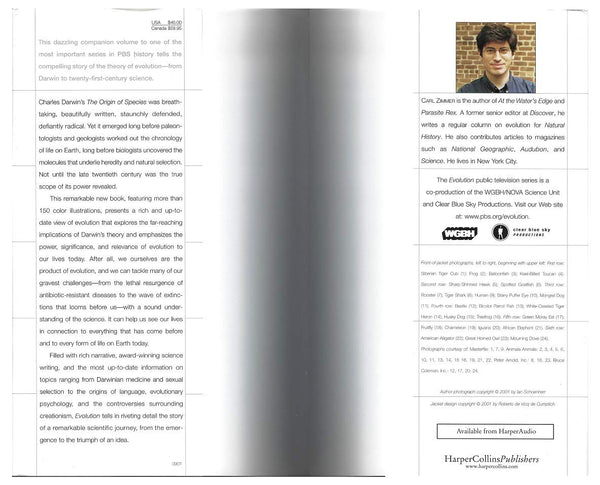 Evolution: The Triumph of an Idea Zimmer, Carl - Wide World Maps & MORE!