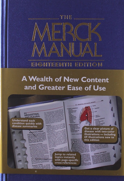 The Merck Manual of Diagnosis and Therapy, 18th Edition Mark H. Beers; Robert S. Porter and Thomas V. Jones - Wide World Maps & MORE!