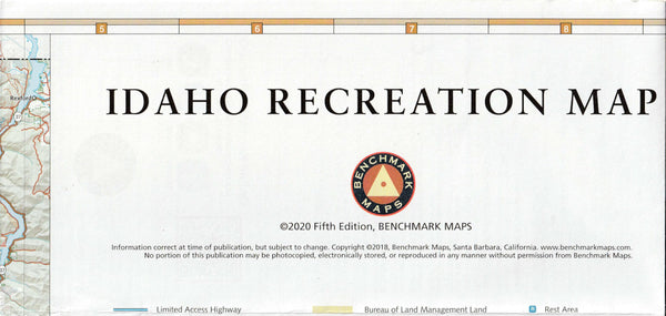 Idaho Recreation Map: The Gem State [Map] BM Maps - Wide World Maps & MORE!