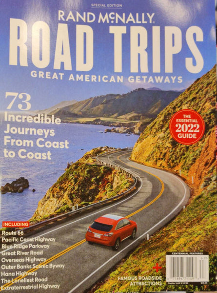 Road Trips Magaizne Issue - 67 Rand McNally Great American Gateways [Single Issue Magazine] - Wide World Maps & MORE!