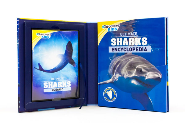 Discovery Kids Ultimate Sharks Encyclopedia: Extraordinary Facts, Amazing Images, Awesome Knowledge (Discovery Book+dvd) Parragon and De Ste Croix, Philip - Wide World Maps & MORE!
