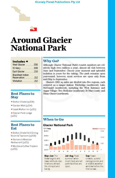 Lonely Planet Banff, Jasper and Glacier National Parks (Travel Guide) - Wide World Maps & MORE!