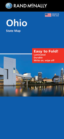 Rand McNally Easy to Fold: Ohio State Laminated Map [Map] Rand McNally - Wide World Maps & MORE!