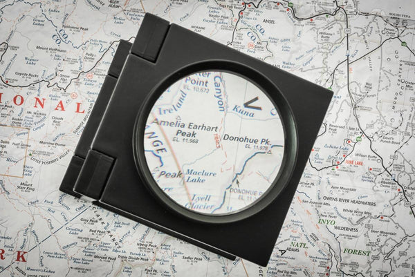 SE 3.5× Folding Magnifier - MA1030 - Wide World Maps & MORE!