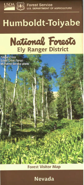 Humboldt Toiyabe Forest - Ely Ranger District Map [Map] - Wide World Maps & MORE!