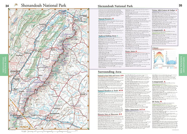 Southern Appalachians Road & Recreation Atlas