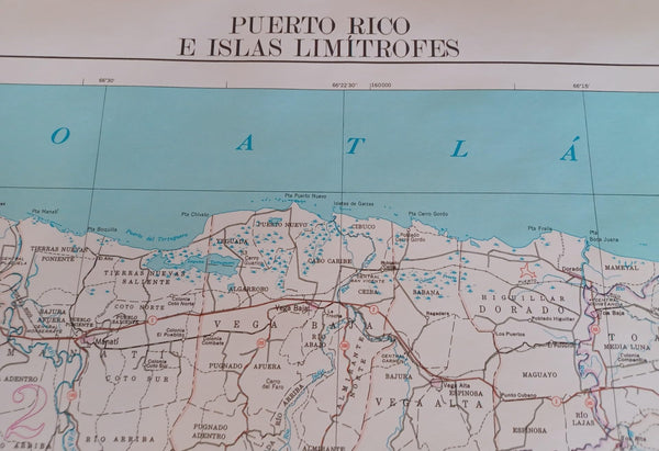 Puerto Rico e islas limitrofes (Spanish Edition) Geological Survey (U.S.) - Wide World Maps & MORE!
