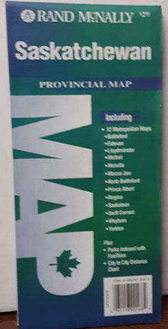Rand McNally Saskatchewan Provincial Map Rand McNally and Company - Wide World Maps & MORE!