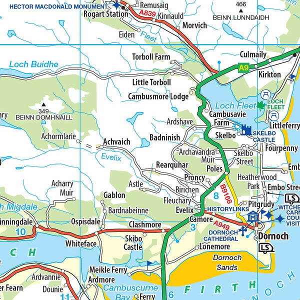 Philip's Navigator Scotland (Philip's Road Atlases) Collectible - Like New - Wide World Maps & MORE!