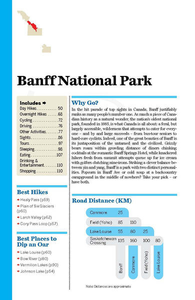 Lonely Planet Banff, Jasper and Glacier National Parks (Travel Guide) - Wide World Maps & MORE!