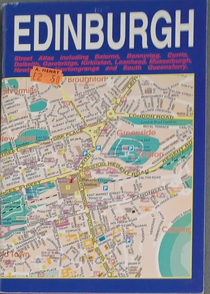 Edinburgh Atlas [Paperback] John Reid - Wide World Maps & MORE!