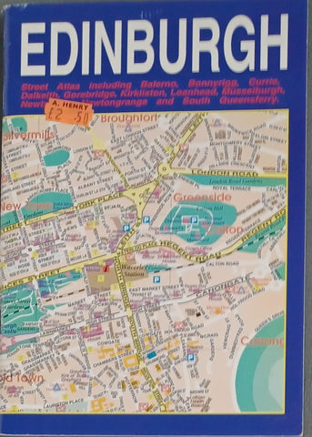 Edinburgh Atlas [Paperback] John Reid - Wide World Maps & MORE!