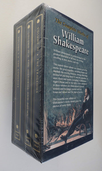 The Complete Works of William Shakespeare (Three volumes) William Shakespeare - Wide World Maps & MORE!