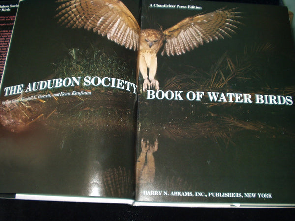 Audubon Book of Water Birds First edition by Line, Les (1998) Hardcover Line, Les - Wide World Maps & MORE!