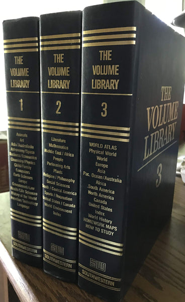 The Volume Library (3 Volume Set) (Volumes 1-3) [Hardcover] Various - Wide World Maps & MORE!