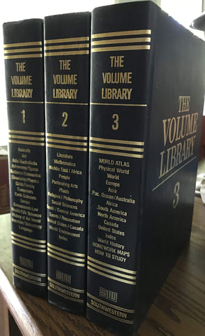 The Volume Library (3 Volume Set) (Volumes 1-3) [Hardcover] Various - Wide World Maps & MORE!