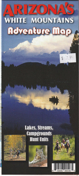 Arizona's White Mountains Adventure Map [Map] Russell Mead - Wide World Maps & MORE!