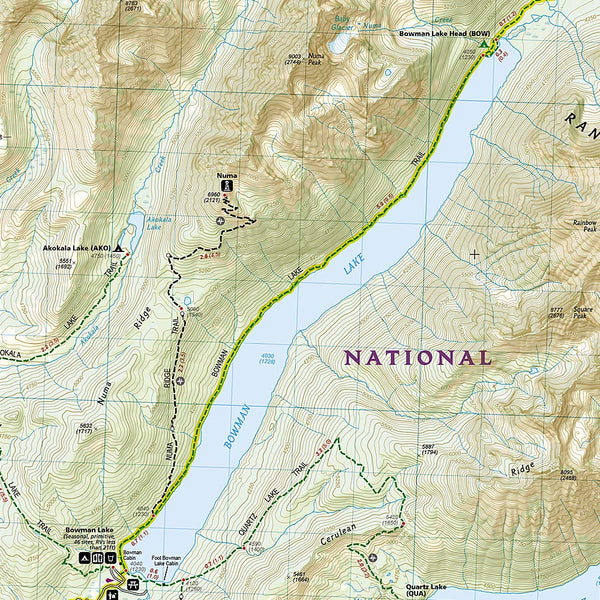 North Fork: Glacier National Park Map (National Geographic Trails Illustrated Map, 313) [Map] National Geographic Maps - Trails Illustrated - Wide World Maps & MORE!