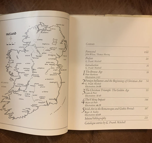 Treasures of Irish Art, 1500 B.C. to 1500 A.D. From the collections of the National Museum of Ireland, Royal Irish Academy, Trinity College, Dublin. [Hardcover] New York. The Metropolitan Museum of Art. - Wide World Maps & MORE!