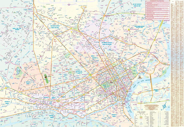 Ho Chi Minh City & Southern Vietnam Travel Reference Map 1:13K/1:920K [Map] ITMB Publishing Ltd - Wide World Maps & MORE!