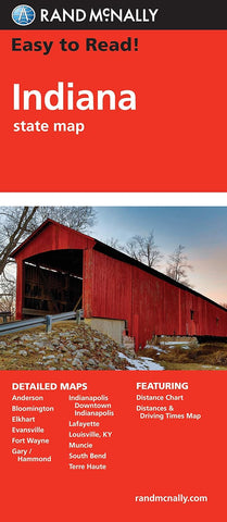 Easy To Read! Indiana State Map - Wide World Maps & MORE!