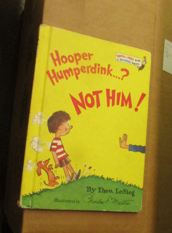 Hooper Humperdink...? Not Him! (Bright and Early Book, #22) Theodore Le Sieg and Charles E. Martin - Wide World Maps & MORE!