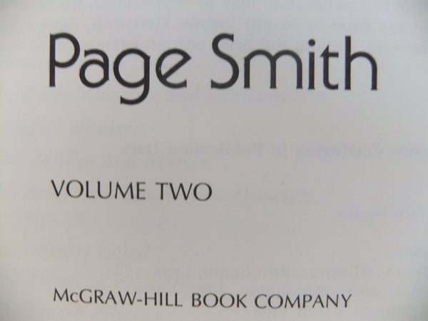 A New Age Now Begins: A People's History of the American Revolution (2 Volume Set) Smith, Page - Wide World Maps & MORE!