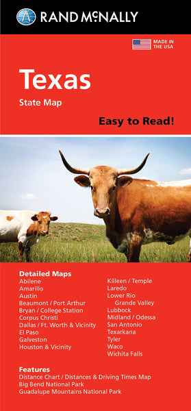 Easy to Read! Texas State Map - Wide World Maps & MORE!