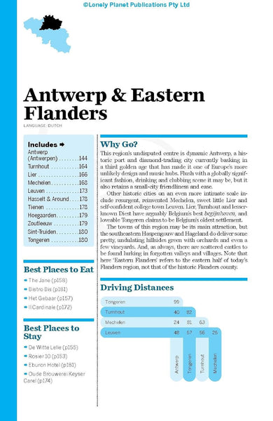 Lonely Planet Belgium & Luxembourg (Multi Country Guide) Lonely Planet; Smith, Helena; Symington, Andy and Wheeler, Donna - Wide World Maps & MORE!